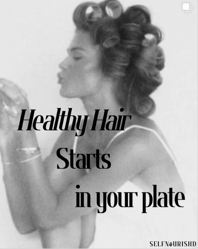 Instagram graphic for "Hair" — Hair pillar.